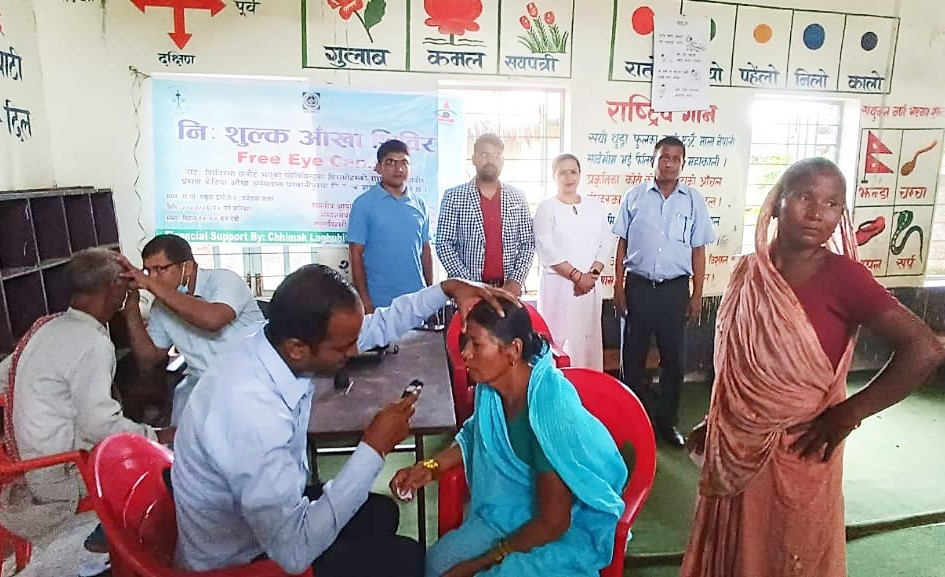पाँच करोडभन्दा बढीले लिए आँखा उपचार सेवा